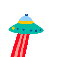 Rainbow Space Sticker by Halcyon Nights