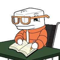 Work Learn Sticker by Ordinary Friends