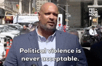 Donald Trump Violence GIF by PBS NewsHour