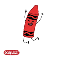 Happy Art Sticker by Crayola