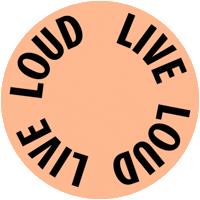 livelouddk liveloud Sticker