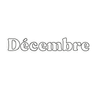 Christmas Word Sticker