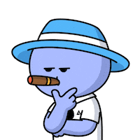 Think Question Mark Sticker by Kwantel