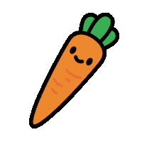 Happy Orange Sticker