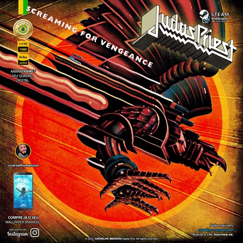 Judas Priest Screaming for Vengeance (1982) Cover