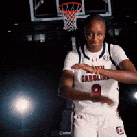 Womens Basketball Celebration GIF by Gamecock Athletics