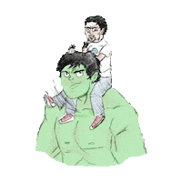 Hulk Sticker by imoji