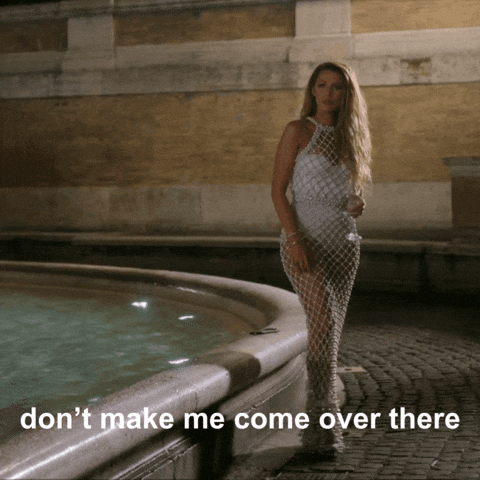 Lets Go Wtf GIF by Blake Lively Fan