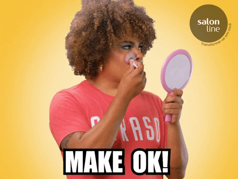 Make Up Ok GIF by Salon Line