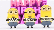 Minions Birthdayminions GIF