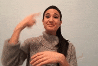 Asl Think GIF