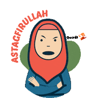 Angry Sticker Sticker by qwords