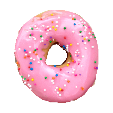pink donut STICKER by imoji