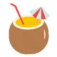 Tropical Punch Holiday Sticker by OLIPOP
