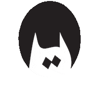 Cat Bouncing Sticker
