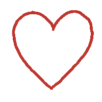 Heart Love Sticker by weareallmaedhere