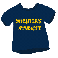Go Blue U Of M Sticker by University of Michigan