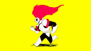 oniushi animation run knight oni GIF