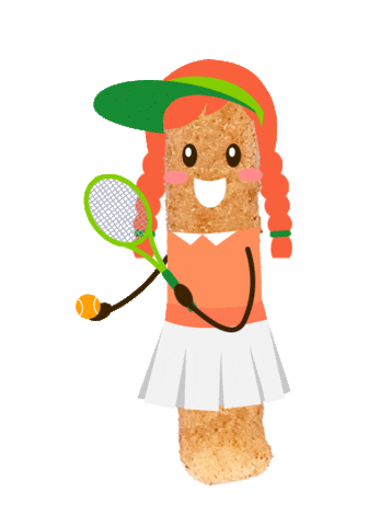 Workout Tennis Sticker by Alamii Food