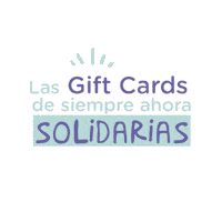 prosuenosgiftcards giftcards solidario prosuenos giftcardsolidaria Sticker