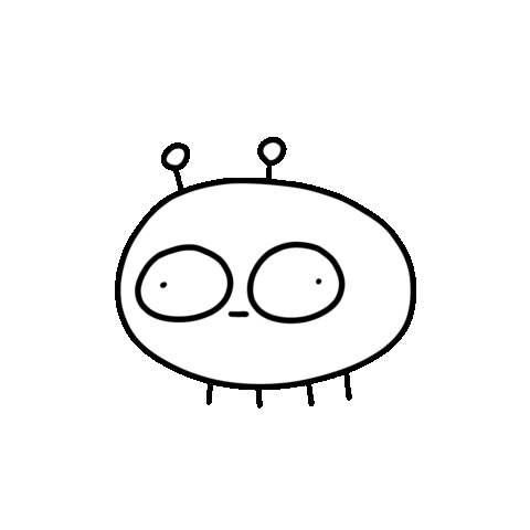 Stressed Out Caterpillar Sticker