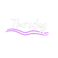 Days Of The Week Thursday Sticker by Coins And Connections
