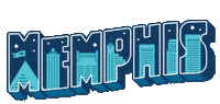 Swipe Up Memphis Tennessee Sticker by Memphis Travel