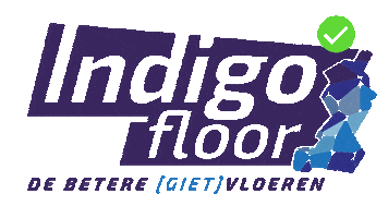 Gietvloer Sticker by Indigo Floor | DHT Bedrijfsvloeren