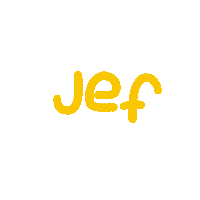 Doodle Face Logo Sticker by Jef Caine