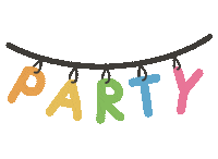 Party Celebrate Sticker by anny_wang