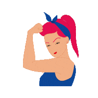 Woman Sticker by La Minette