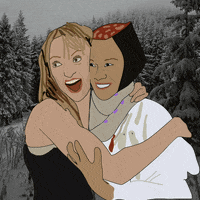 Happy Lucy Liu GIF