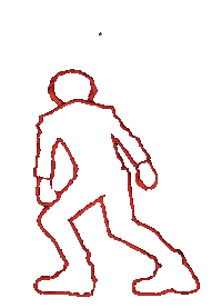 Rollerblades Skating Sticker