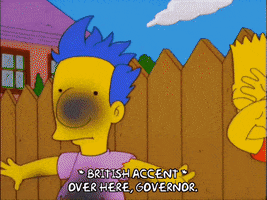 happy bart simpson GIF