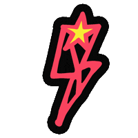Star Street Sticker by Supervek
