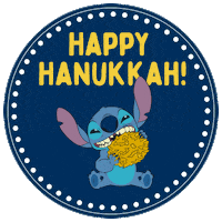 Let It Snow Hanukkah Sticker by Disney Baby