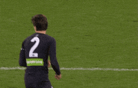 scott pendlebury hit GIF by CollingwoodFC