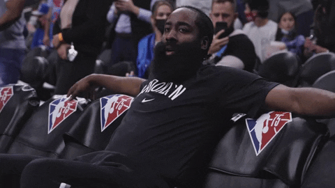 James Harden Smiling GIF by Brooklyn Nets