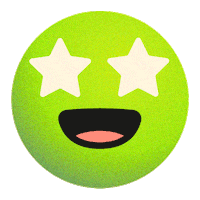 Happy Wink Sticker by JDigitalMx