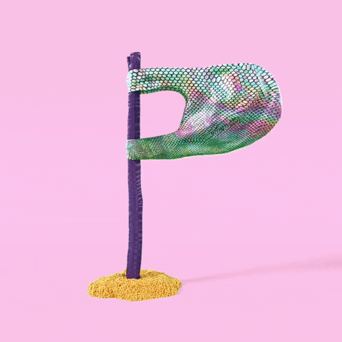 Letter P GIF by ELMØ