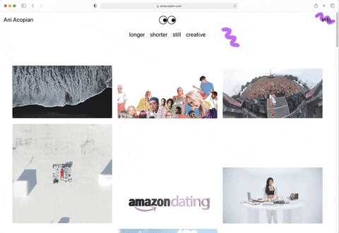 Website Portfolio GIF by Atlas Acopian