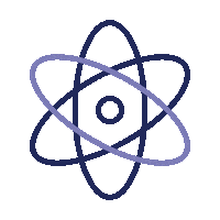 Atom Electron Sticker by Erudito licėjus