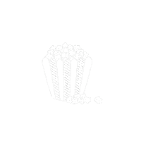 Movie Time Popcorn Sticker by Sven H. Photography