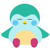 finchcare bird calm self care breathe Sticker