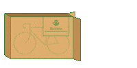 Caja Paquete Sticker by Correos