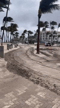Crews Clear Roads After Flash Floods Hit Florida's Deerfield Beach