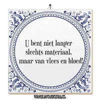 Humor Respect Sticker by Tegelspreuken.nl