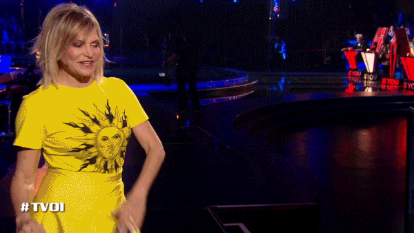 thevoiceofitaly giphyupload coach the voice rai GIF