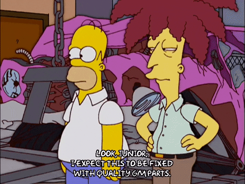Demanding Episode 1 GIF by The Simpsons
