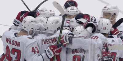 Happy Ice Hockey GIF by NHL
